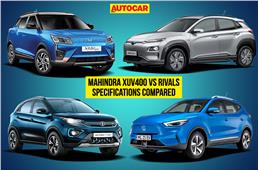 Mahindra XUV400 vs rivals: specifications compared